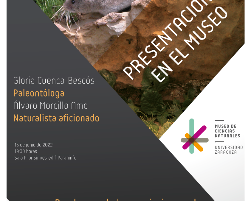 Presentación del libro: Roedores, edades y paisajes en el Cuaternario de la Península Ibérica