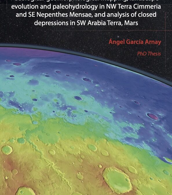 Tesis sobre la Geología de Marte en la Universidad de Zaragoza