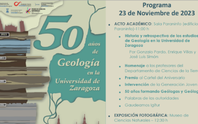 50 años de Geología en la Universidad de Zaragoza