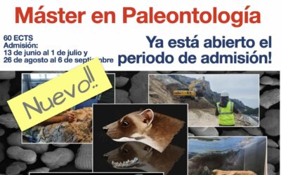 Abierta la matricula del nuevo master de Paleontología de la Universidad de Zaragoza