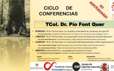 Charla sobre la geología de la cuenca de Tremp en Lleida por José Ignacio Canudo